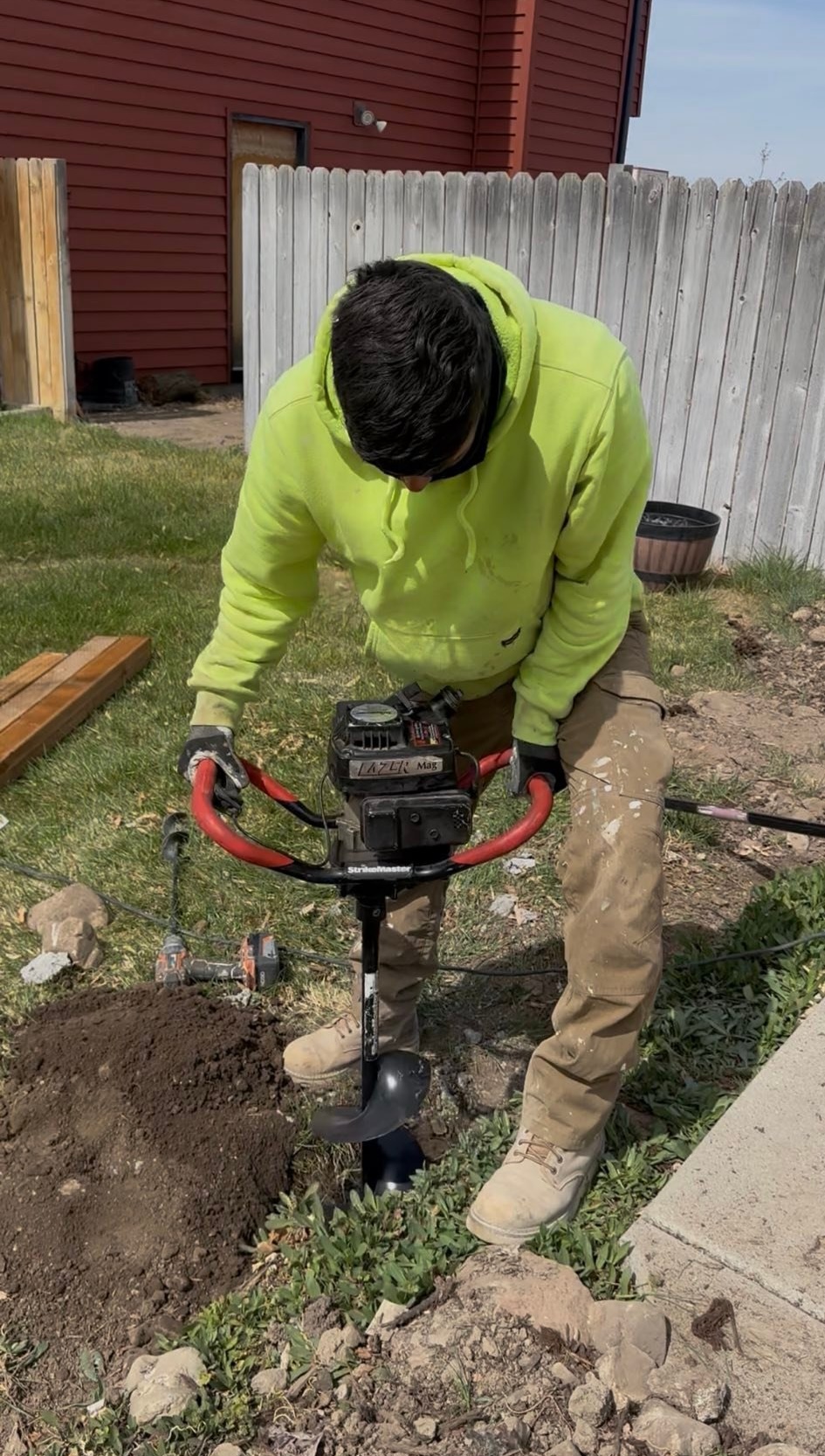 Franco on the job